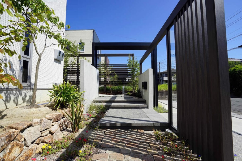 モデル庭園をイメージした庭